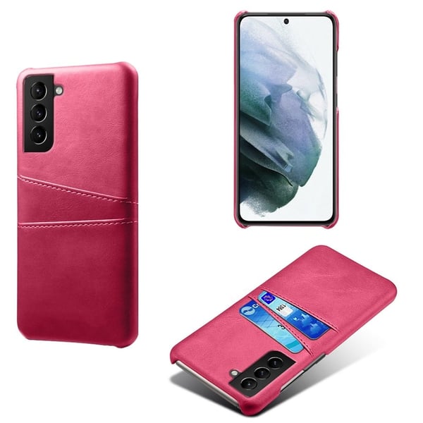 Dual Card Samsung Galaxy S22 cover - Rose