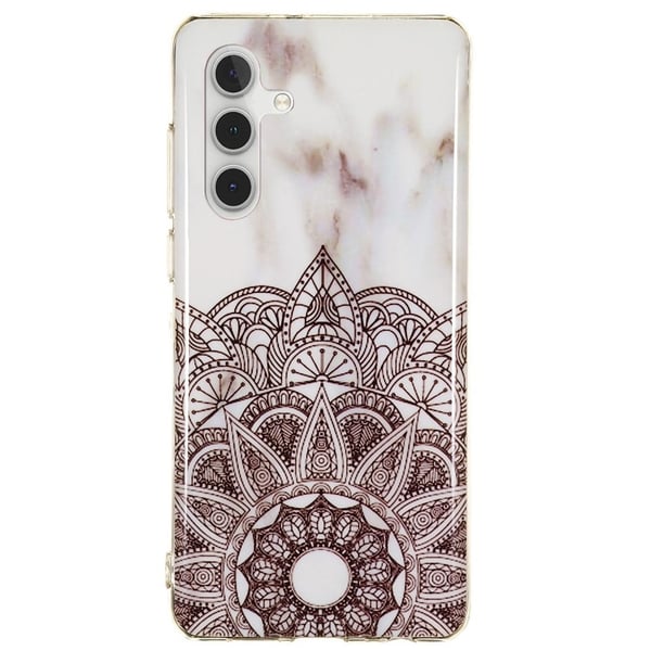 Marmormotiv Samsung Galaxy A13 5G skal - Mandala Blomma