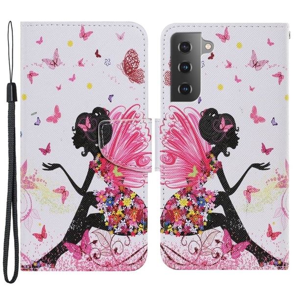 Wonderland Samsung Galaxy S22 Plus Flippetui - Nydelig Jente