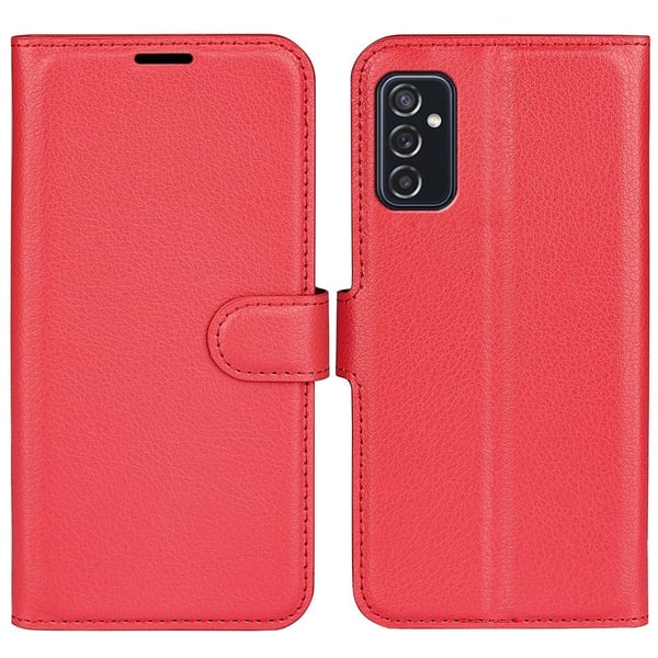 Classic Samsung Galaxy M52 5G Flippetui - Rød