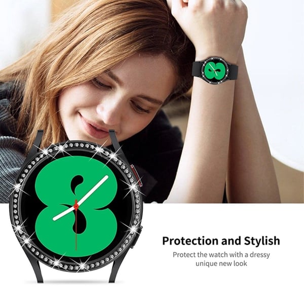 Samsung Galaxy Watch Active 2 - 44 mm / Active innfatning i rustfritt stål - Svart