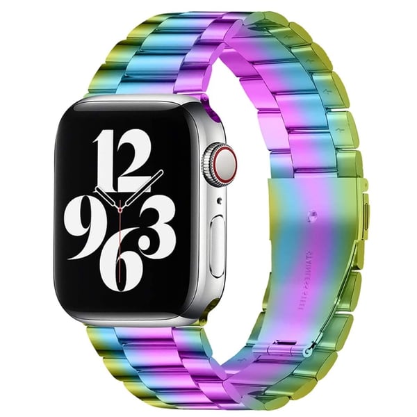Apple Watch (45 mm) klokkerem i rustfritt stål - Flerfarget