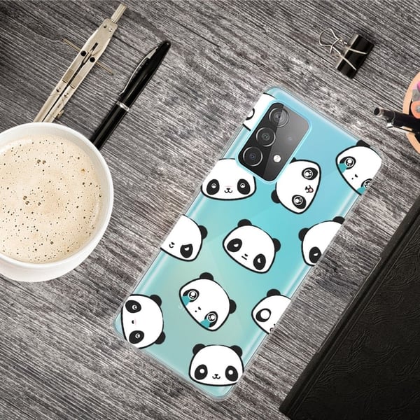 Deco Samsung Galaxy A73 Etui - Søte Pandaer