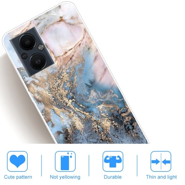Marble OnePlus Nord N20 5G Etui - Bluish Gull Klinkekule