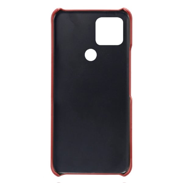 Dual Card Etui Google Pixel 5a - Rød