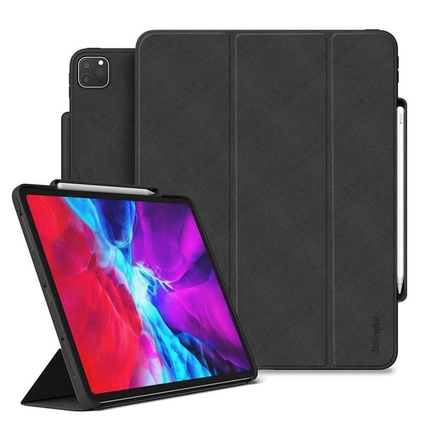 RINGKE SMART CASE - iPad Pro 2020 12,9 tommer - Svart