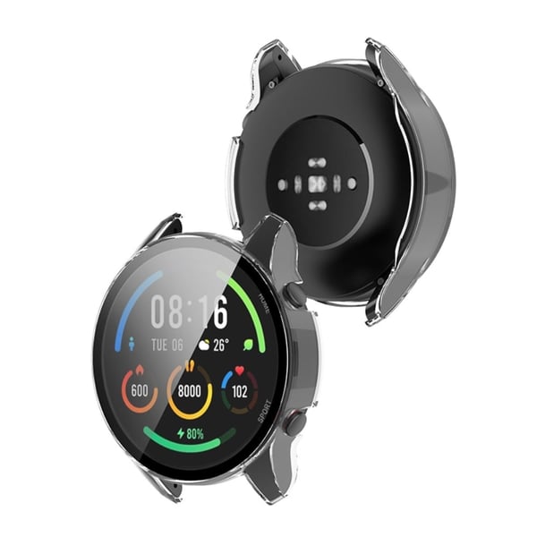 Xiaomi Mi Watch Color Sports allrounddeksel med herdet glass - Gjennomsiktig