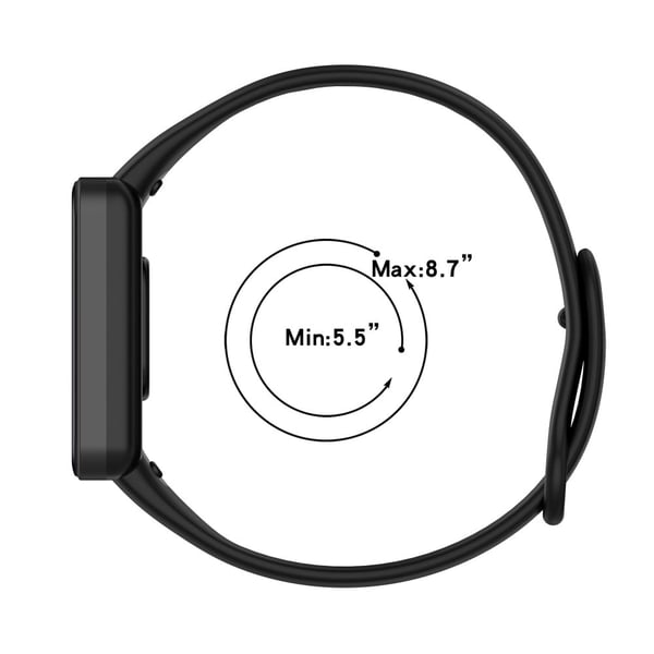 Xiaomi Redmi Smart Band Pro klokkerem i silikon - Rød