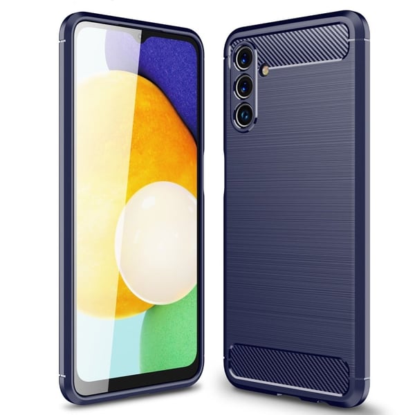 Carbon Flex Etui Samsung Galaxy A13 5G - Blå
