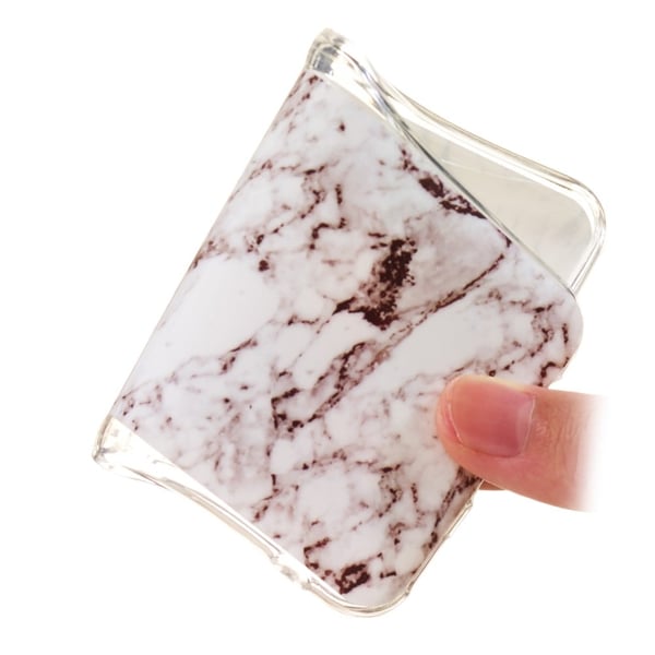 Marble Samsung Galaxy A03s Etui - Hvit