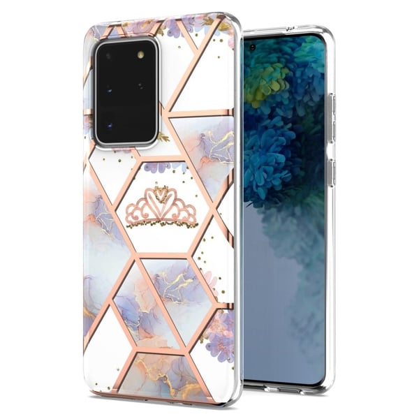 Marble Samsung Galaxy S20 Ultra Suojakotelo - Kruunu