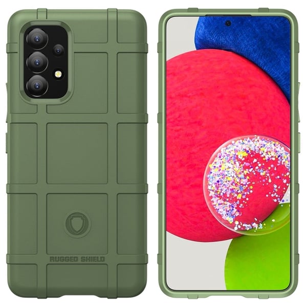 Rugged Shield Etui Samsung Galaxy A53 5G - Grøn