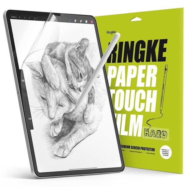 RINGKE PAPER TOUCH FILM - iPad Air 4. 2020 10,9 tommer / iPad Pro 11 tommer (ALLE) - Hard (1 + 1)