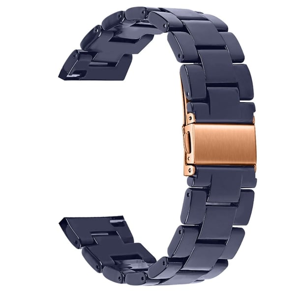 Fitbit Versa 2 / Versa Lite kellon hihna - Keskiyön Sininen