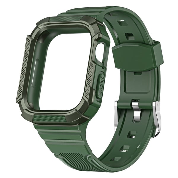 Apple Watch (41 mm) tofarget deksel med klokkerem - Gressgrønn / Grønn