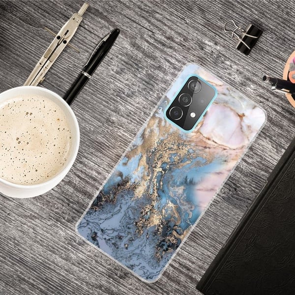 Deco Samsung Galaxy A73 Etui - Bluish Gull Klinkekule