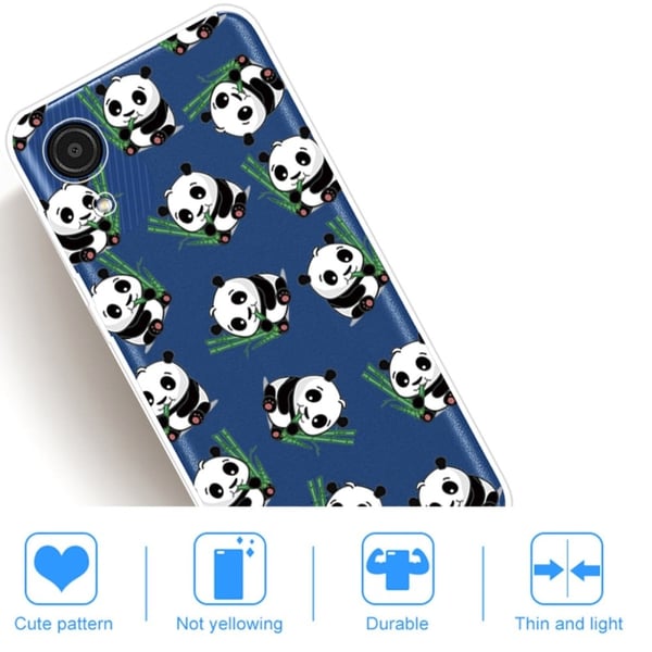 Deco Samsung Galaxy A03 Core Etui - Pandaer