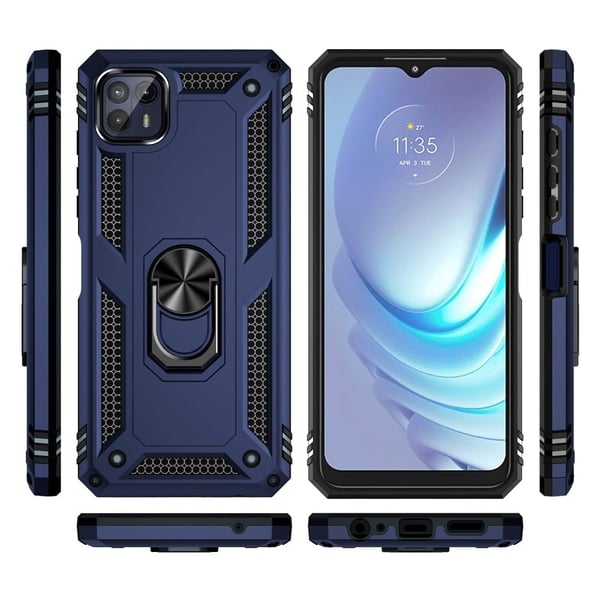 Bofink Combat Motorola Moto G50 5G Etui - Blå