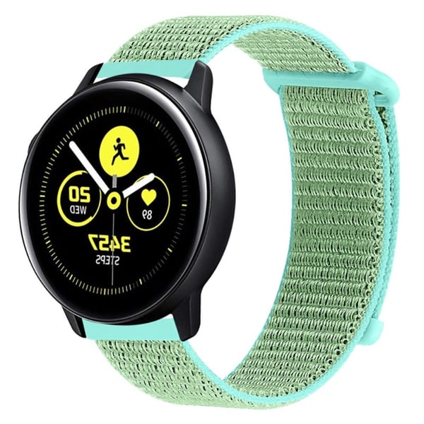 20 mm nylon loop-klokkerem til Samsung Galaxy Watch - Grønn