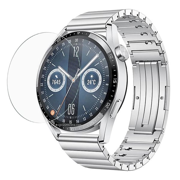 Huawei Watch GT 3 (42 mm) 0,3 mm skjermbeskytter i herdet glass med buet kant