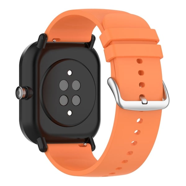 22 mm universal klokkerem i silikon - Oransje