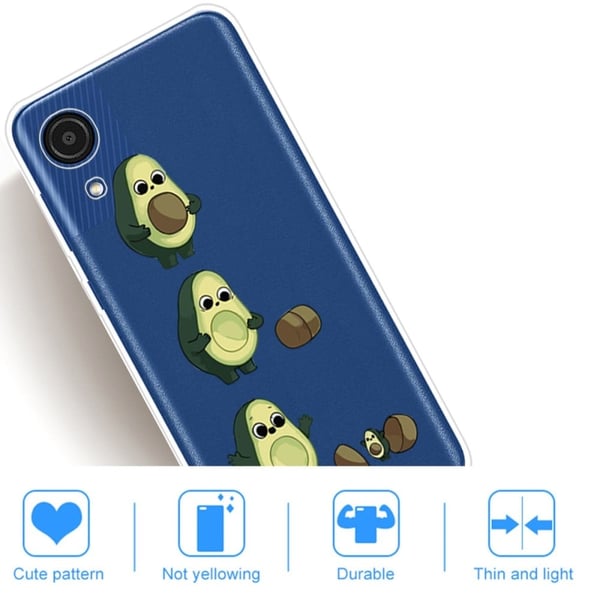 Deco Samsung Galaxy A03 Core Etui - Avokado