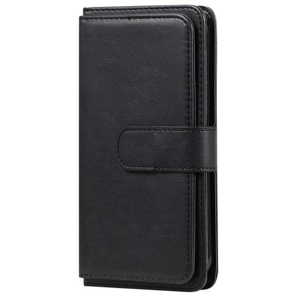 10-slot Lommebok Etui til Motorola Moto G30 / G10 - Svart