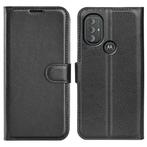 Classic Motorola Moto G Power (2022) Flippetui - Svart