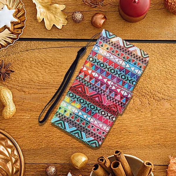 Wonderland Samsung Galaxy A53 5G Läppäkotelo - Ethnic Pattern