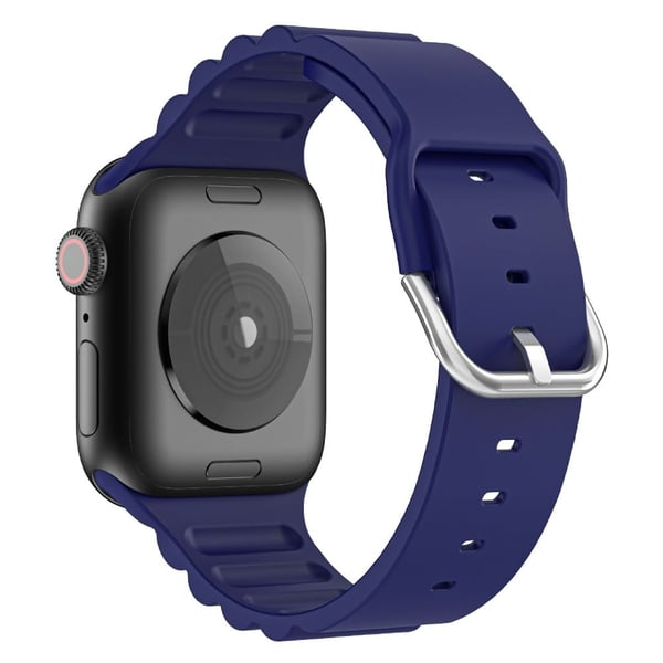 Apple Watch (41 mm) horisontalstripe silikonklokkerem - Safir
