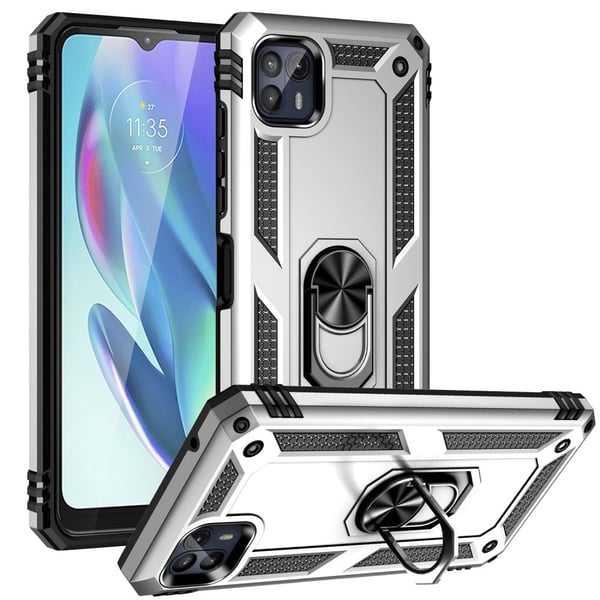 Bofink Combat Motorola Moto G50 5G Etui - Sølv
