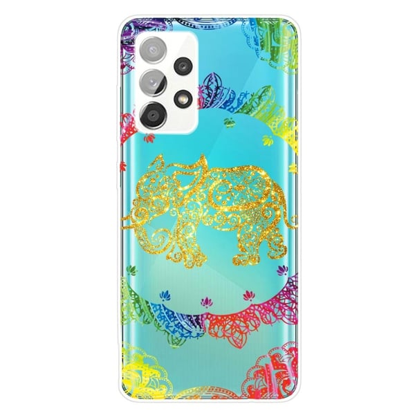 Deco Samsung Galaxy A32 5G Etui - Elefant Mandala Mønster