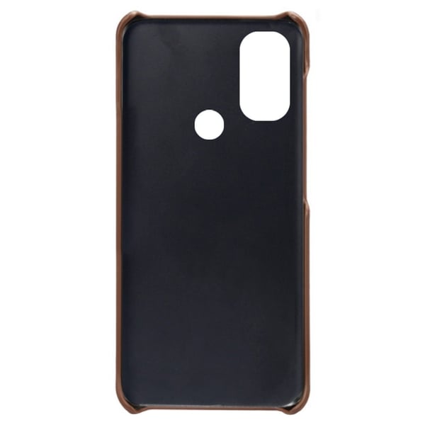 Dual Card Etui Motorola Moto G71 5G - Brun