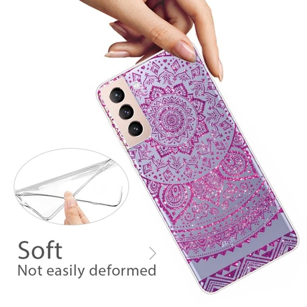 Deco Samsung Galaxy S22 Plus skal - Mönster Av Rosblomma