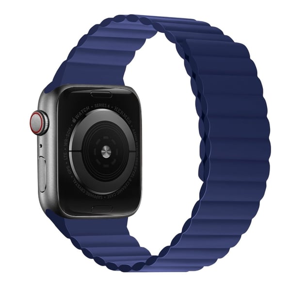 Apple Watch (41 mm) tofarget klokkerem i silikon - Blå