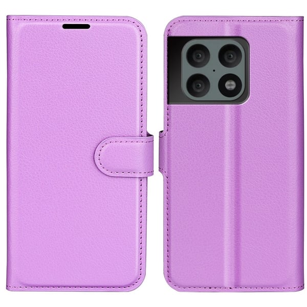 Classic OnePlus 10 Pro Flip Etui - Lilla