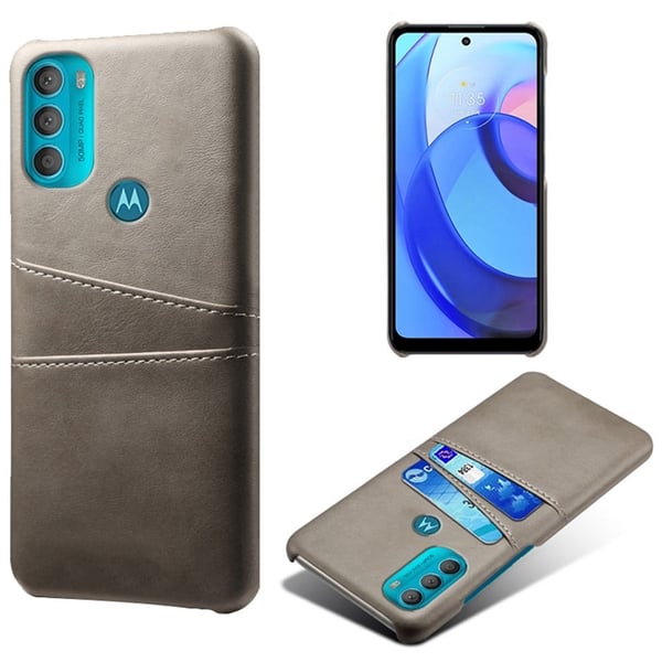 Dual Card Etui Motorola Moto G71 5G - Grå