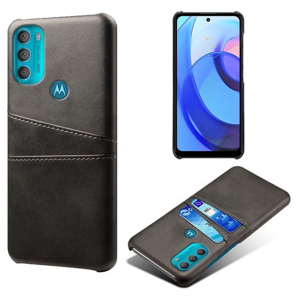 Dual Card Etui Motorola Moto G71 5G - Svart