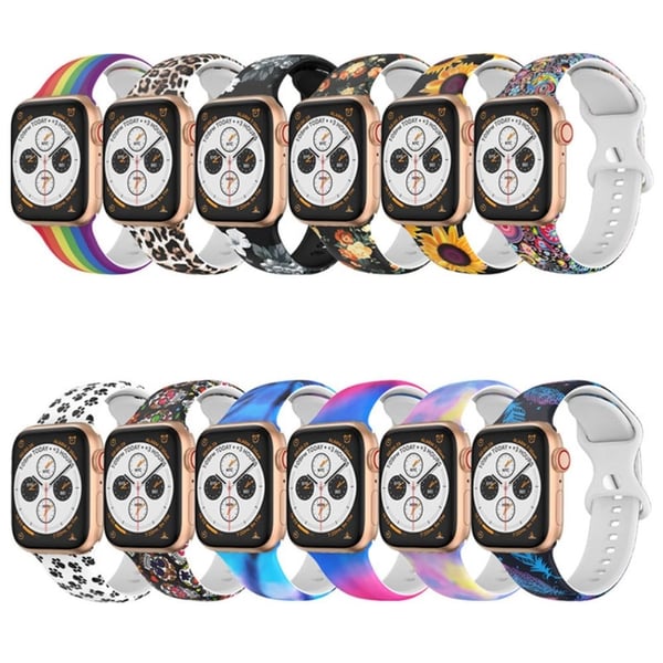 Apple Watch (45 mm) designklokkerem i silikon - Godteri