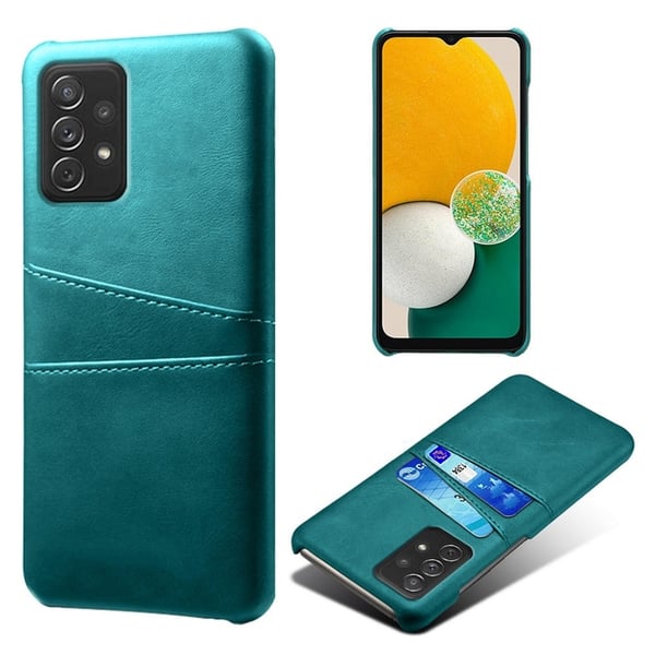 Dual Card Etui Samsung Galaxy A73 - Grønn