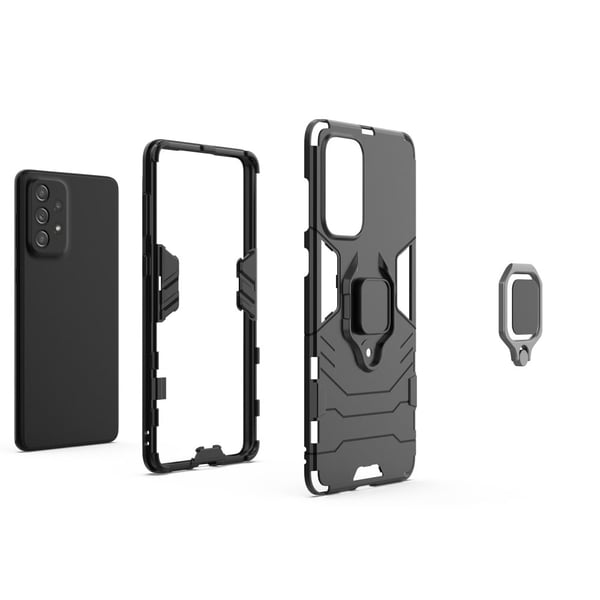 Ring Guard-etui - Samsung Galaxy A73 - Rød