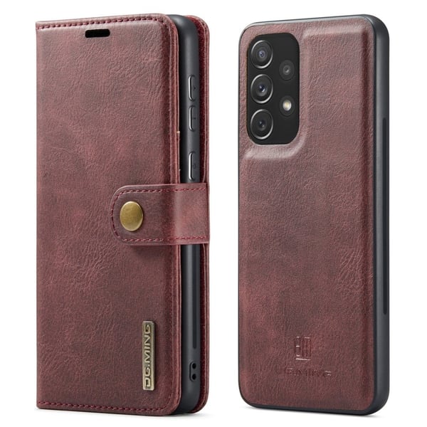 DG.Ming Samsung Galaxy A73 2-in-1 Lommebok Etui - Rød
