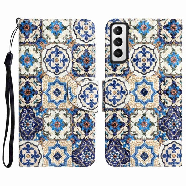 Wonderland Samsung Galaxy S22 Flippetui - Retro Totem