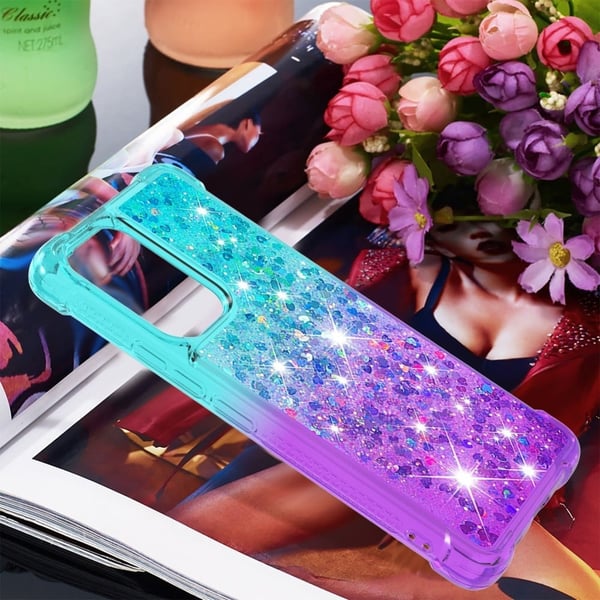 Princess Samsung Galaxy A53 5G Deksel - Himmelblå / Lilla