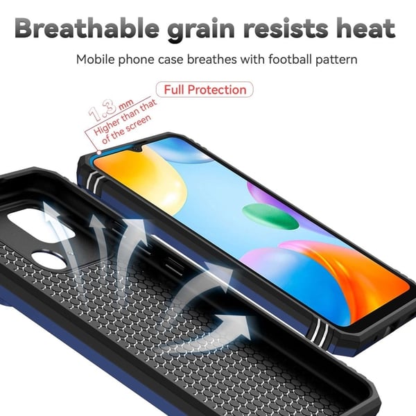 Bofink Combat Xiaomi Redmi 10C cover - Blå