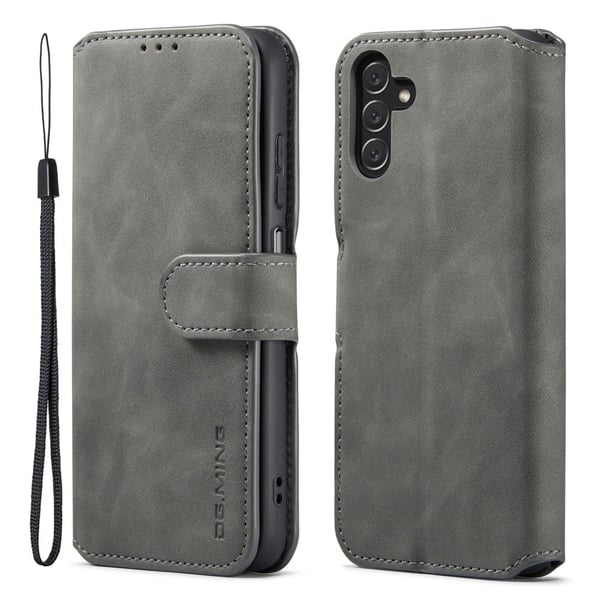 DG.Ming Samsung Galaxy A13 5G Retro Etui - Grå DG.Ming Samsung Galaxy A13 5G Retro Etui - Grå