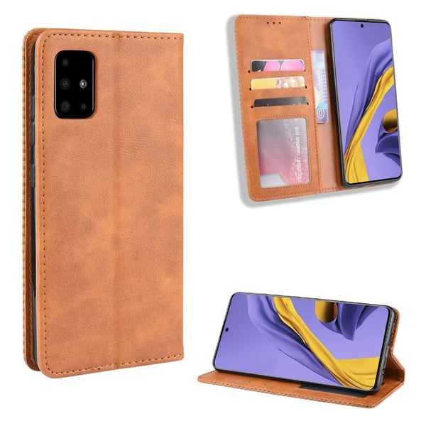 Bofink Vintage Samsung Galaxy A51 etui – Brun