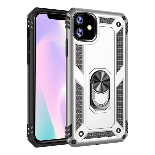 Bofink Combat iPhone 11 skal - Silver/Grå