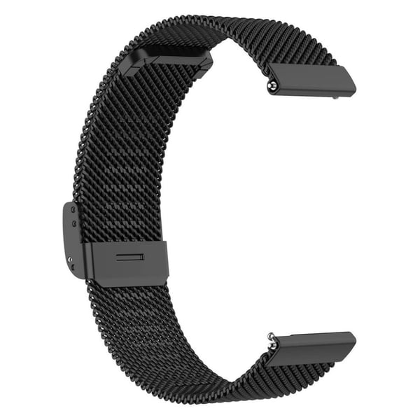 Garmin Vivoactive 4s elegant rustfritt stål ur band - Svart