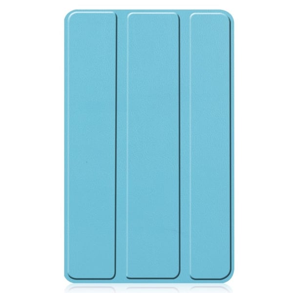 Lenovo Tab M7 Litchi Lær Flippetui - Babyblå